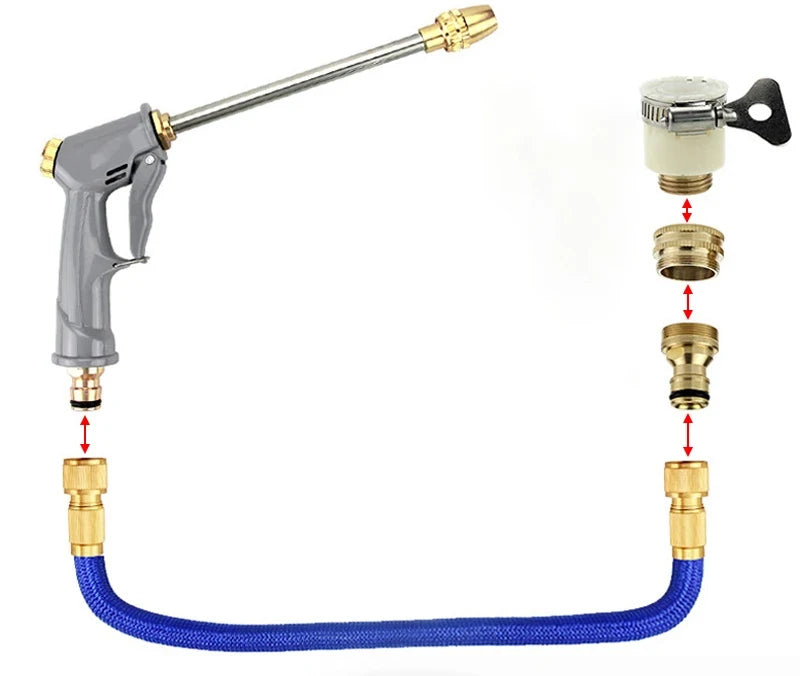 Car Washing High Pressure Water Sprayer Washer  Jet Washer Hose Pipe Wand Nozzle Sprinkler Garden Cleaning ﻿Car Cleaning Tools