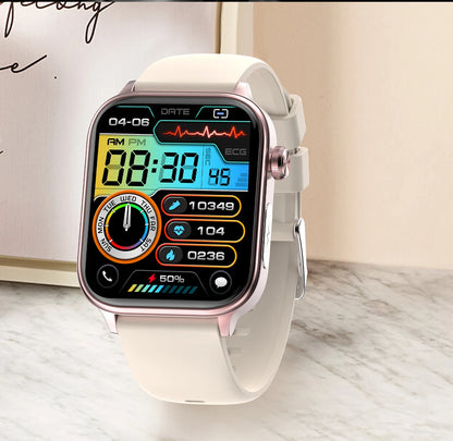 2025 New For XIAOM1 ECG+PPG Blood Fat Uric Acid Health Smartwatch Men Women Heart Rate Blood Pressure Bluetooth Call Smart Watch