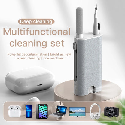 5-in-1 Earphone Case Cleaning Pen with Portable Screen Port Spray Keyboard Cleaner Multifunctional Accessories for Airpods 3