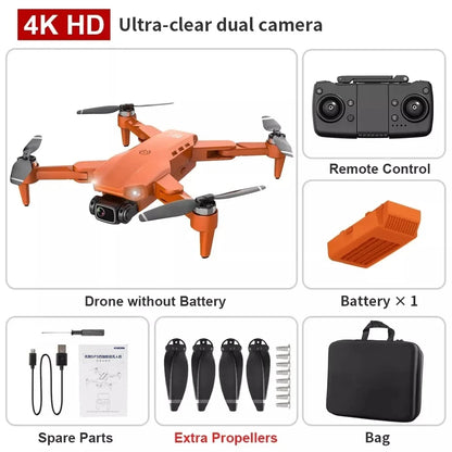 Drone L900 Pro 4K Professional 5G GPS HD Dual Camera Photography Brushless Foldable RC Quadcopter 1.2KM Range Drones Toys