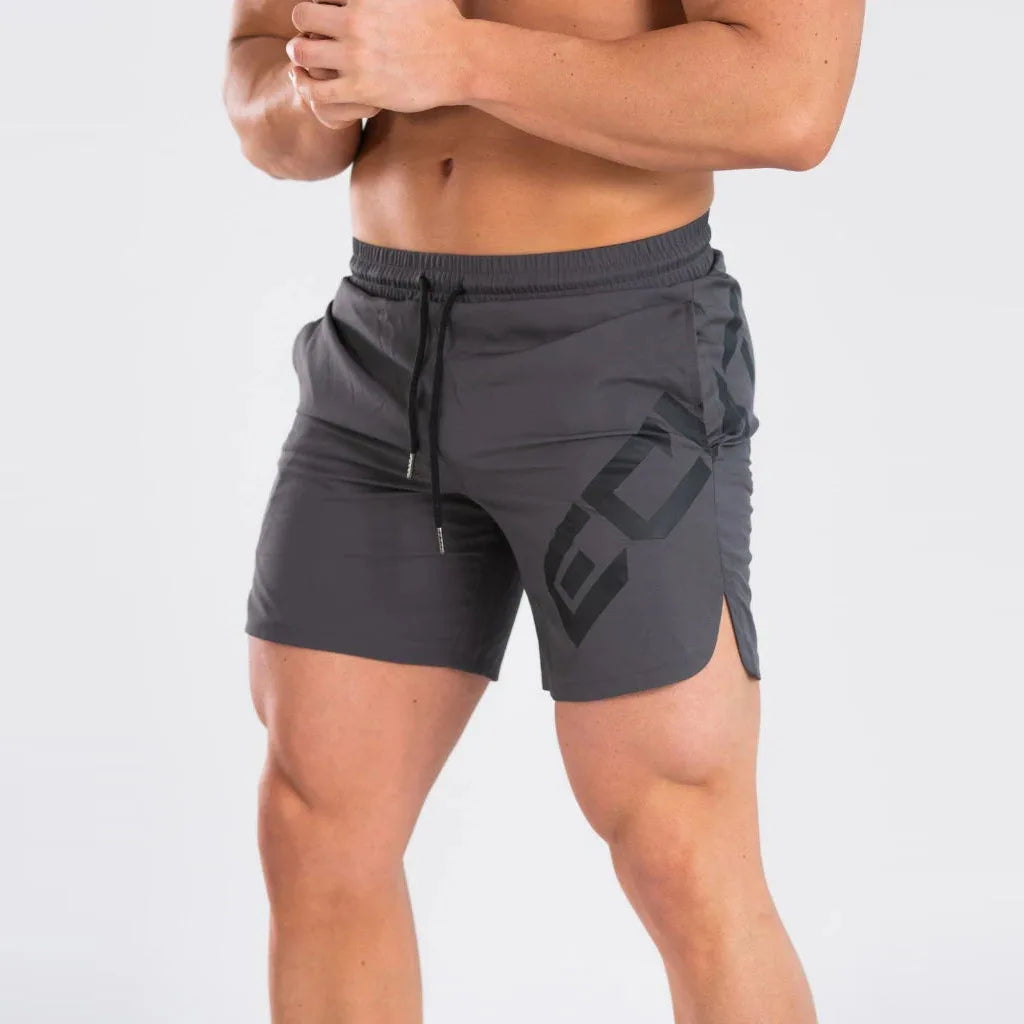 Men's Summer Gym Fitness Skinny Casual Shorts Man Sports Muscle Quick Dry Basketball Short Pants Beach Running Jogger Sweatpants