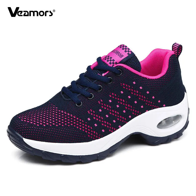 Women Running Shoes Breathable Casual Shoes Outdoor Light Weight Sports Shoes Casual Walking Sneakers Tenis Feminino Shoes