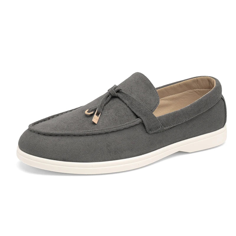 2025 New Men's Slip On Loafers Lightweight Breathable Flats Non Slip Comfort Tassels Fashion Daily Casual Outdoor Walking Shoes