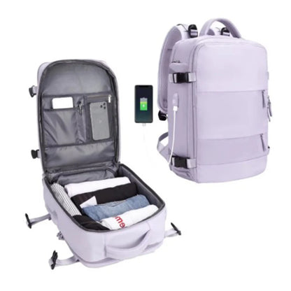 Geestock mochilas Travel Backpack 40x20x25 Cabin Bag Laptop Backpack Carry On Luggage Airplane Backpack Waterproof Schoolbag