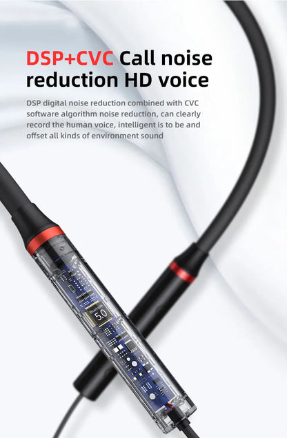 Original Lenovo HE05 Pro TWS Wireless Bluetooth 5.0 Sports Noise Canceling Neckband Earphones, Waterproof, Microphone