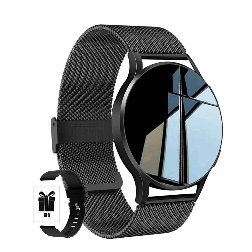 KESHUYOU New Smart Watch 6 Bluetooth Call Sports Health Monitoring Men Women Smart Watch Gift For Android IOS