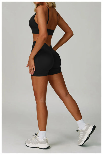 2/3PCS Yoga Suit Sports Set Women Tracksuit Gym Set Seamless Running Workout Set Push Up Long Sleeve Sports Jacket Yoga Clothing
