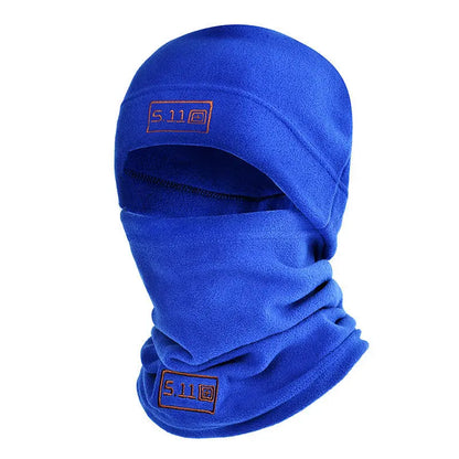 Tactical Fleece Hat&amp;Scarf Set Thermal Head Cover Winter Warm Balaclava Face Mask Sports Cycling Bonnet Neck Protector