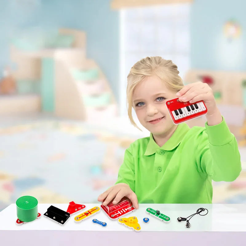 Electronic Building Blocks Science Kits For Kids Integrated Circuit Module Music Amplifier Module Radio Module Electronic Module Parts A