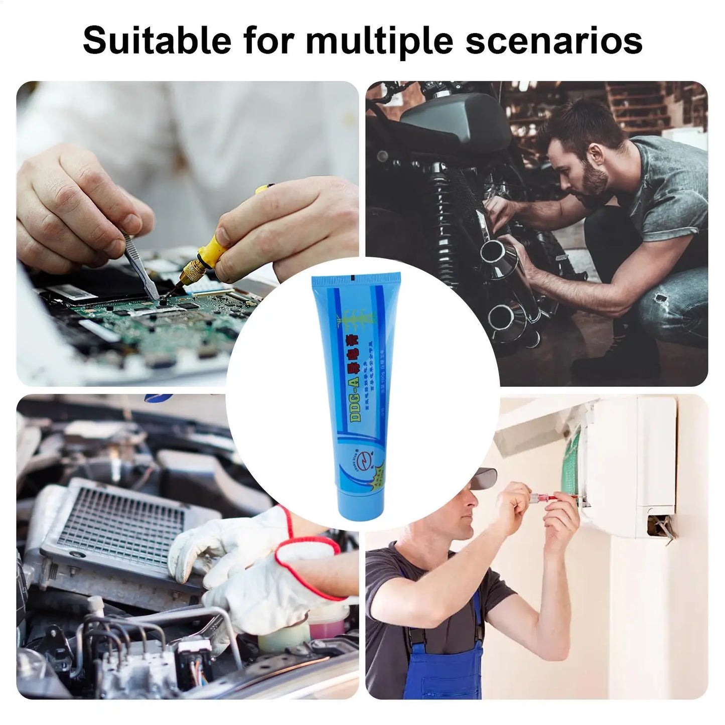 Electrical Grease 100g Electrical Contact Lubricant for Electrical and Automotive Applications
