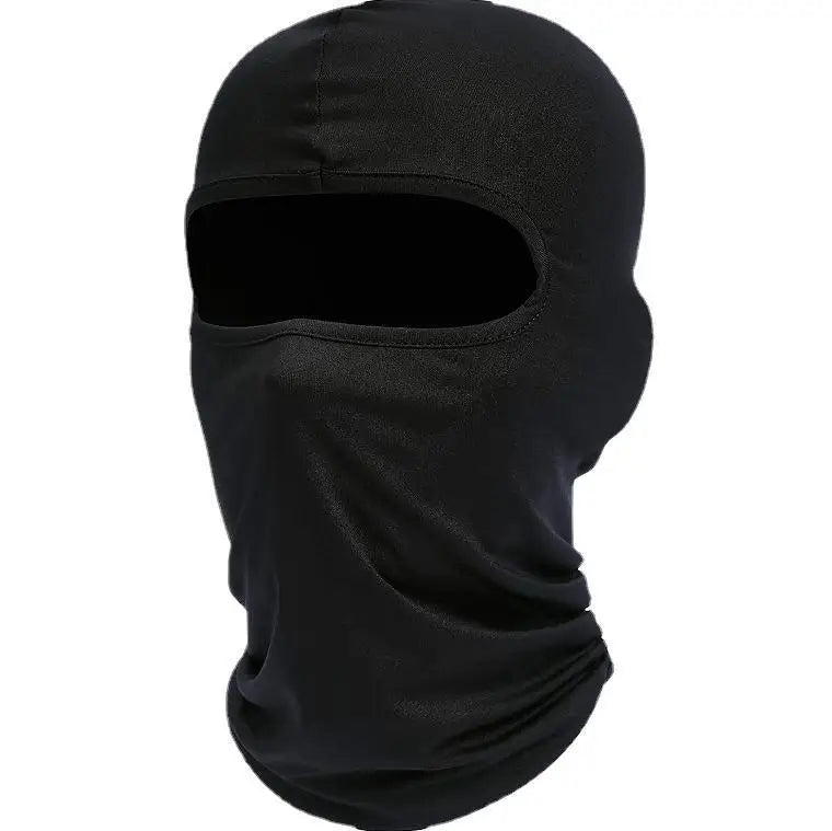 Tactical Fleece Hat&amp;Scarf Set Thermal Head Cover Winter Warm Balaclava Face Mask Sports Cycling Bonnet Neck Protector