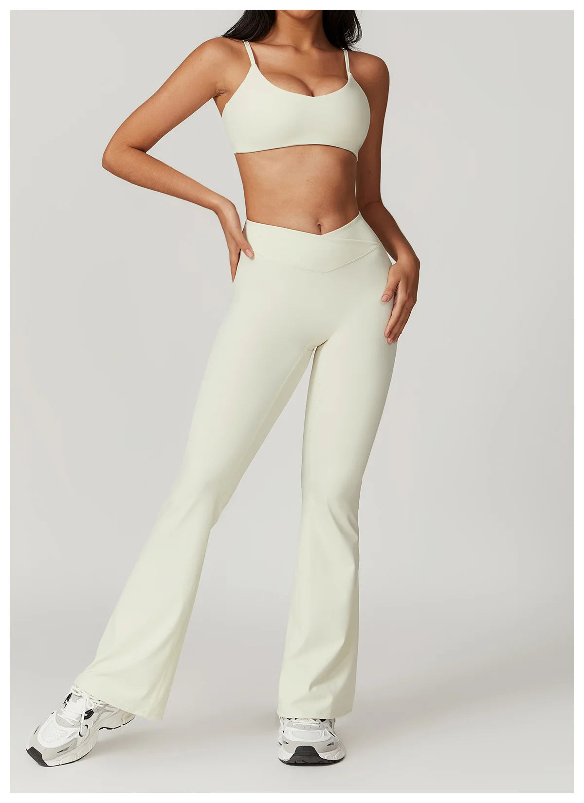 Women Sportswear Yoga Set 2PCS Sport Suit Gym Workout Clothes Short Sleeve Gym Crop Top High Waist Leggings Fitness Sports Wear