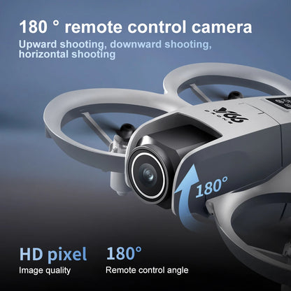 V66 Mini Drone 4K Profession HD Wide Angle Camera WiFi FPV RC Dron Height Keep Helicopter Foldable Quadcopter Kids Toys Gift 4DR