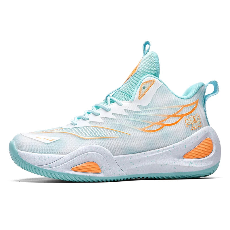 Unisex Basketball Shoes High-quality Mesh Breathable Field Training Sports Shoes Youth Outdoor Basketball Boots for Men