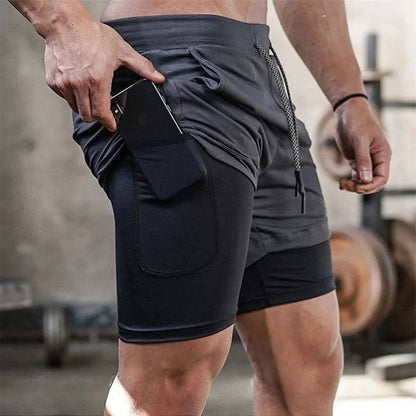 Men's Qui Dry Tee-quarter Length Fitn Running Baskeall Training Camouflage orts Spor Casual Pants Summer Wear