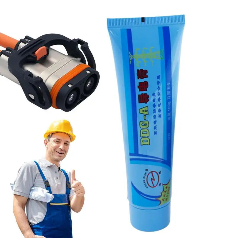 Electrical Contact Grease, Lubricant, Electronic Grease, Lubricant for Electrical and Automotive Applications, 100g