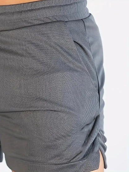 Mens Gym Training Shorts Men Sports Casual Clothing Fitness Workout Running Grid quick-drying compression Shorts Athletics