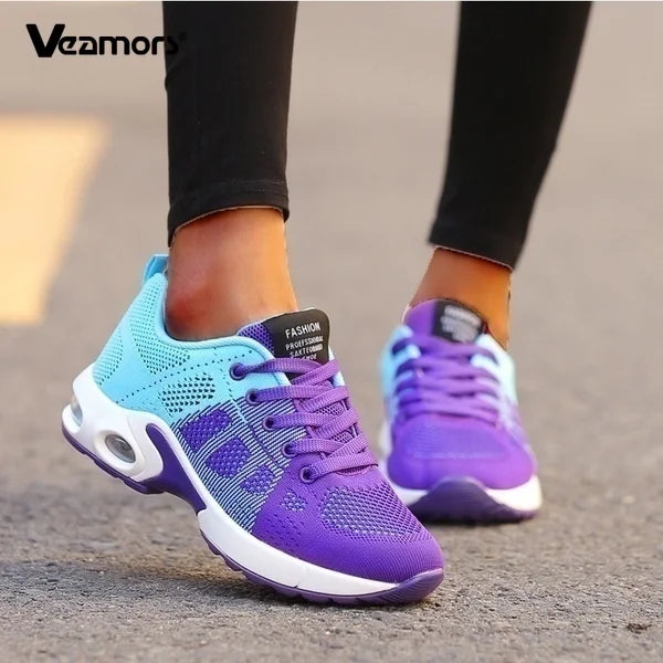 Women Running Shoes Breathable Casual Shoes Outdoor Light Weight Sports Shoes Casual Walking Sneakers Tenis Feminino Shoes