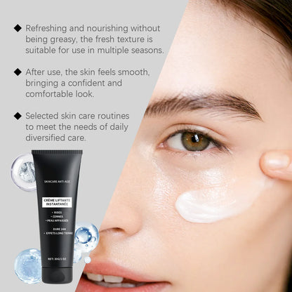 Facial Firming Cream - Firming, Pore-Refining, Hydrating &amp; Moisturizing Skin Care Cream for Reducing Fine Lines