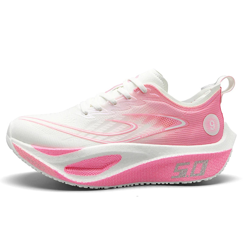 Running Shoes Speciality Carbon Board Marathon Men Sports Breathable Lightweight Women's Comfortable Athletic Nonskid Sneakers﻿