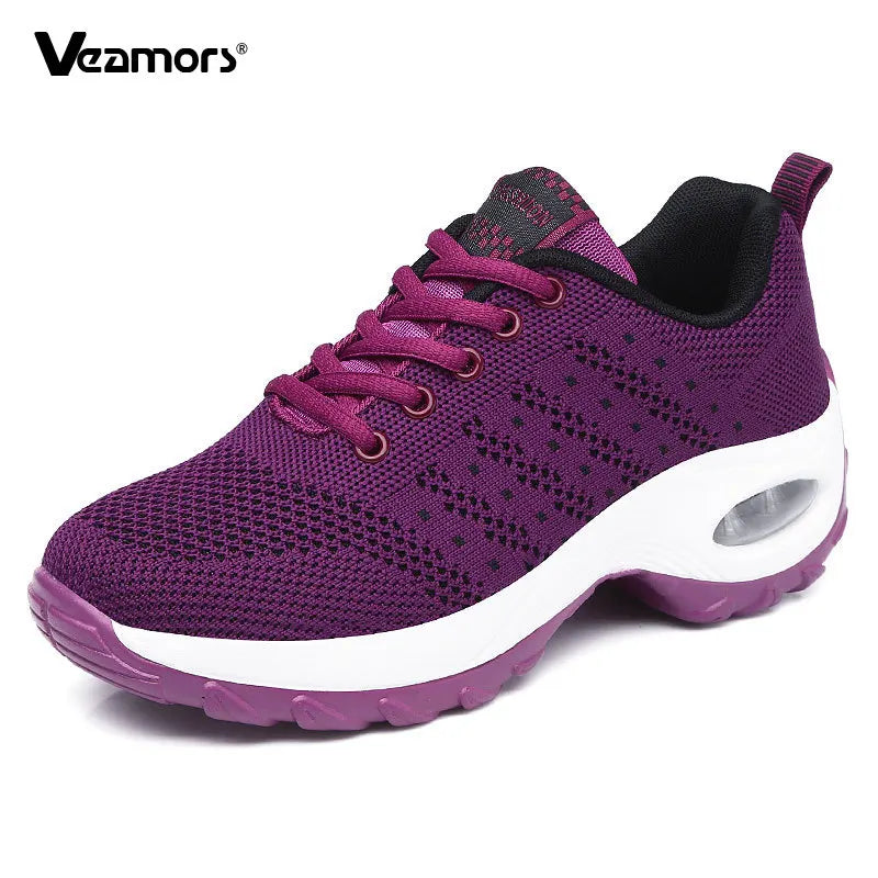 Women Running Shoes Breathable Casual Shoes Outdoor Light Weight Sports Shoes Casual Walking Sneakers Tenis Feminino Shoes