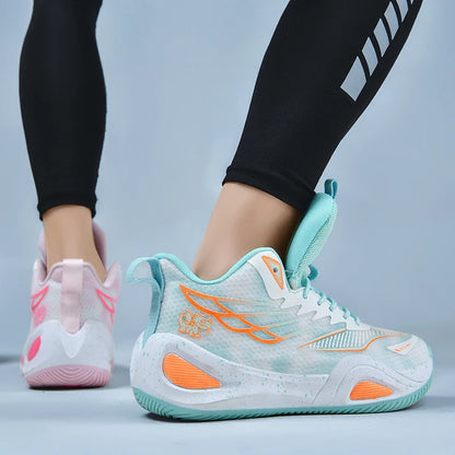 Unisex Basketball Shoes High-quality Mesh Breathable Field Training Sports Shoes Youth Outdoor Basketball Boots for Men