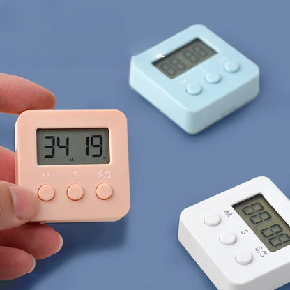 Digital Timer, Cooking Alarm Clock, Countdown Stopwatch, Kitchen Gadget Tools for Cooking, Sleeping, Showering, Studying