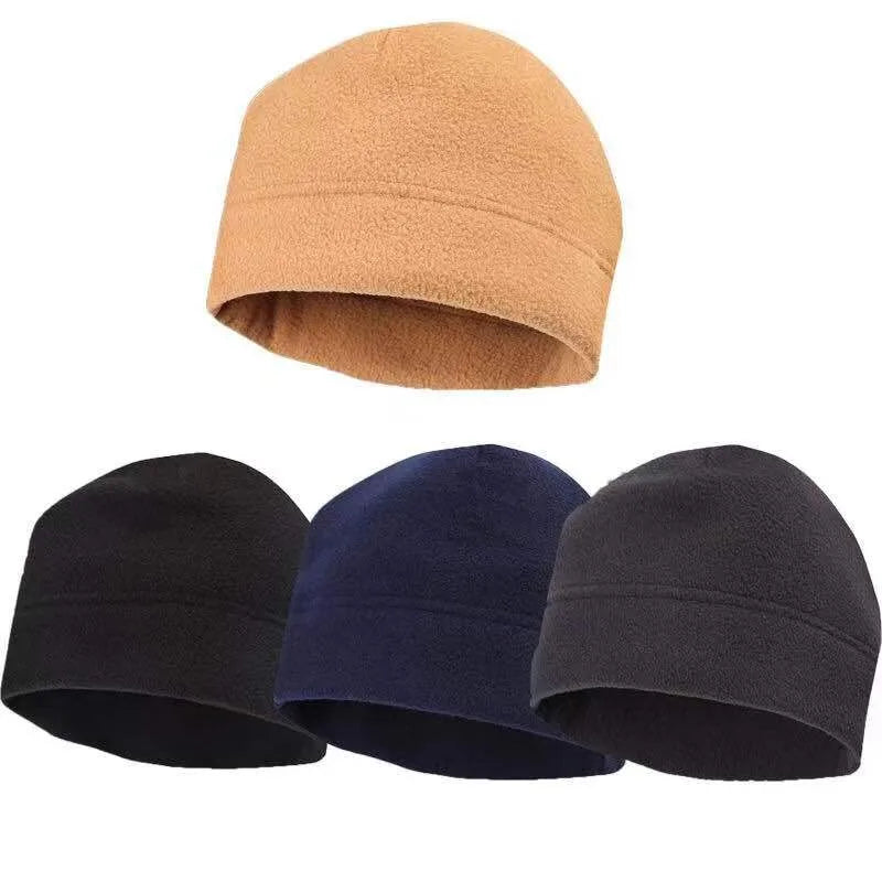 Tactical Fleece Hat&amp;Scarf Set Thermal Head Cover Winter Warm Balaclava Face Mask Sports Cycling Bonnet Neck Protector