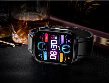 2025 New For XIAOM1 ECG+PPG Blood Fat Uric Acid Health Smartwatch Men Women Heart Rate Blood Pressure Bluetooth Call Smart Watch