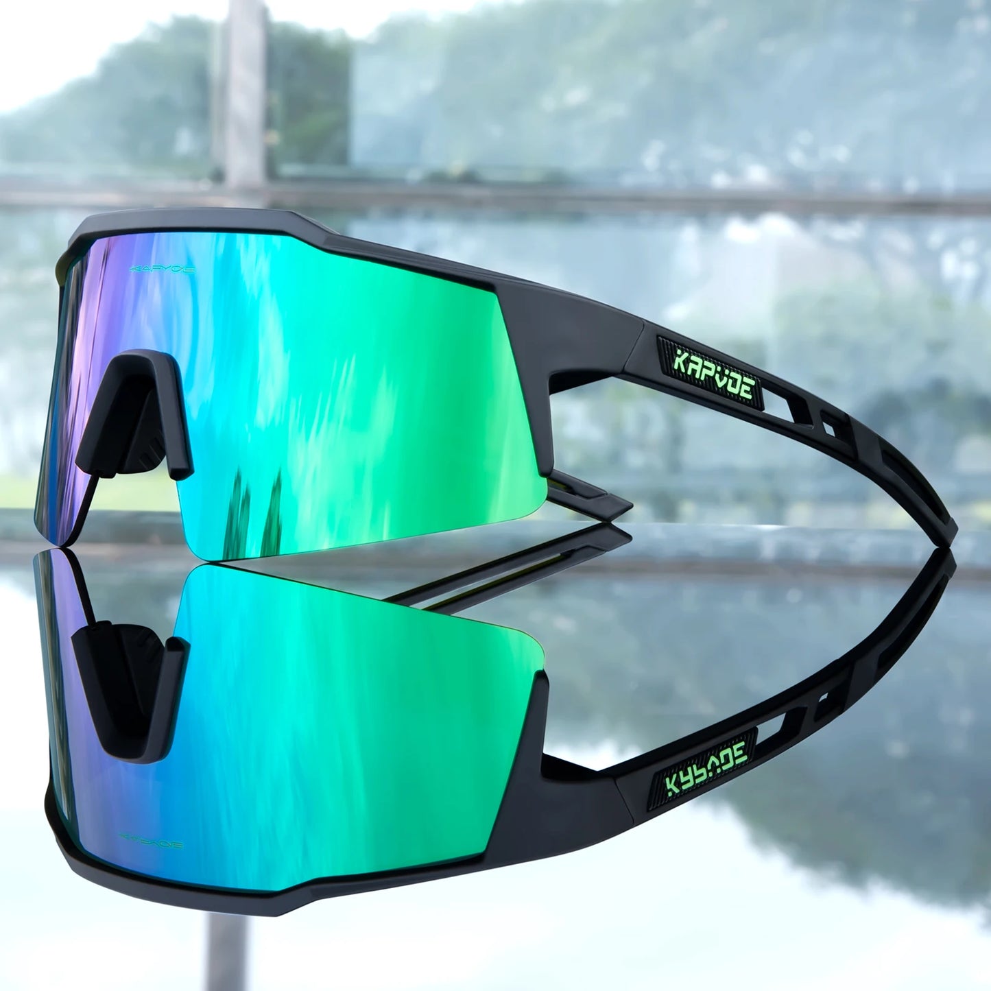 Kapvoe Bike Sunglasses Cycling Glasses for Man MTB Goggles Women Outdoor Camping Hiking Sports  UV400 Riding Bicycle Eyewear