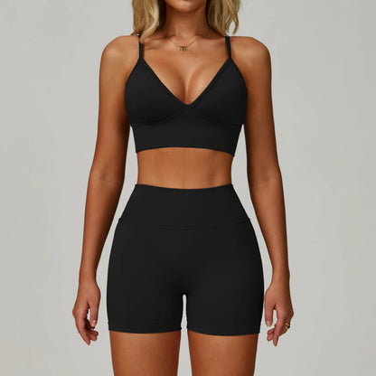 2/3PCS Yoga Suit Sports Set Women Tracksuit Gym Set Seamless Running Workout Set Push Up Long Sleeve Sports Jacket Yoga Clothing