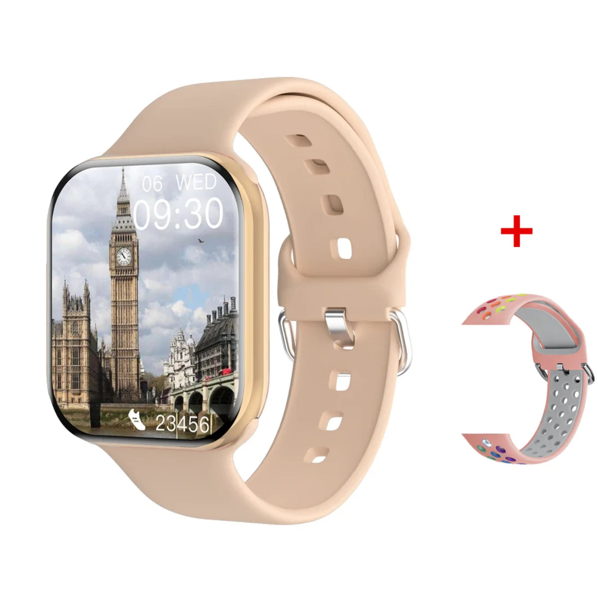 2025 GPS Smart Watch Series 10 For Apple Watch X 10 Memory Music Video Bluetooth Call Waterproof NFC Smartwatch For Android IOS
