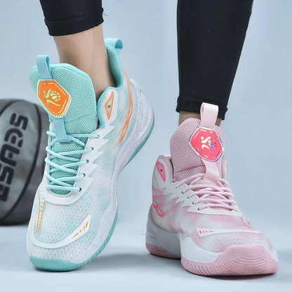 Unisex Basketball Shoes High-quality Mesh Breathable Field Training Sports Shoes Youth Outdoor Basketball Boots for Men