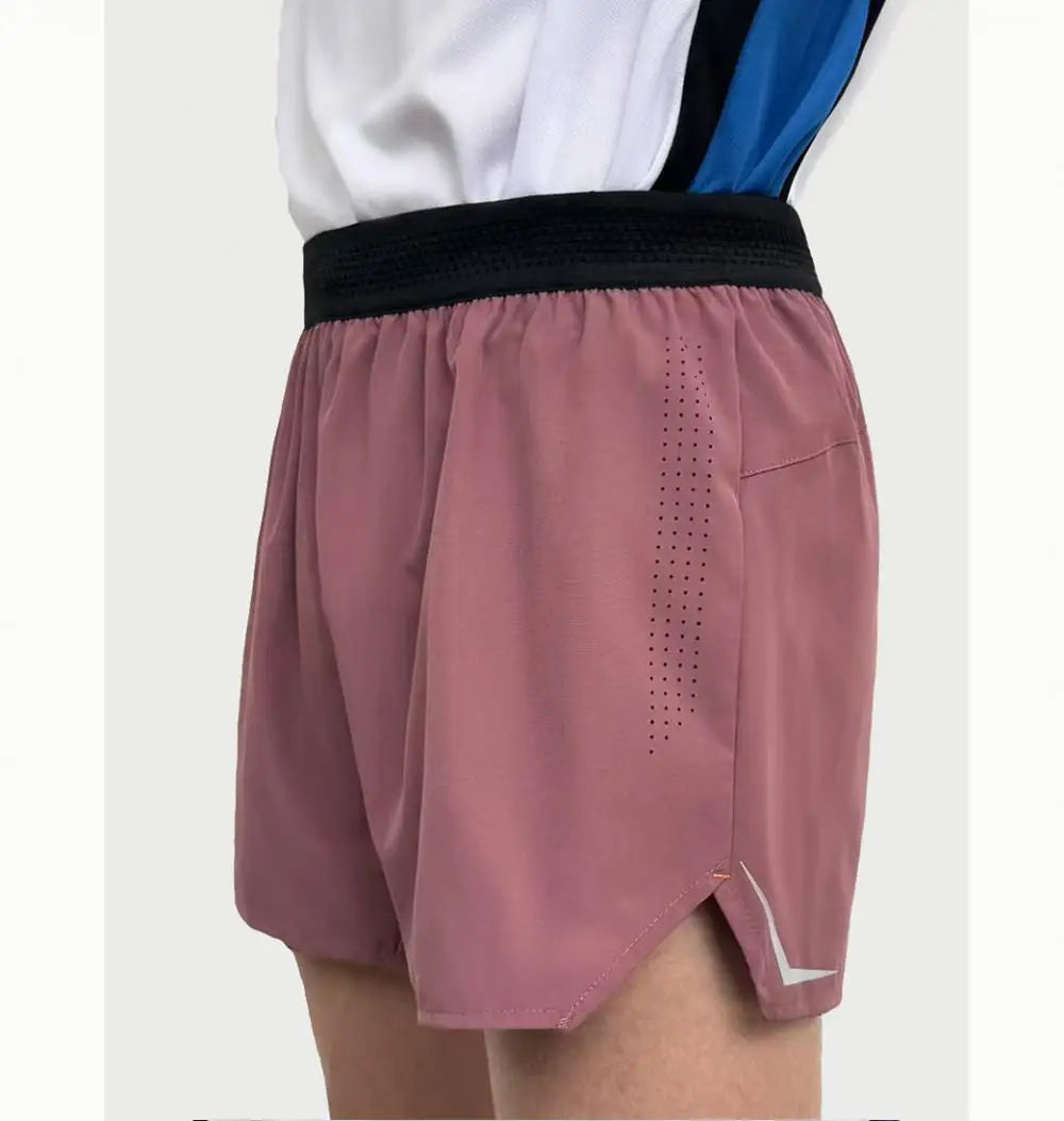 Men Running Shorts Gym Marathon Track Sports Shorts 2 In 1 Quick Dry Workout Training Gym Fitness Short Pants Summer Men Shorts