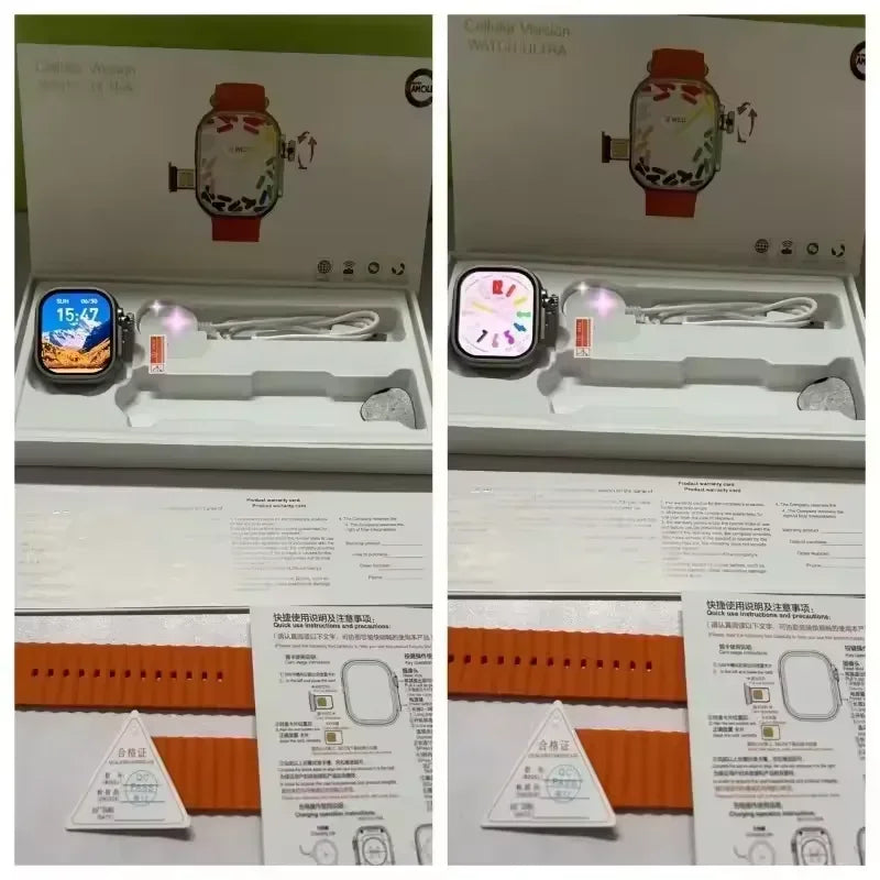 Original 4G Smartwatch CDS9 S9 S10 Ultra Rotary Camera GPS WIFI Heart Rate Tracker 256GB Storage Download Apps Sport Smart Watch