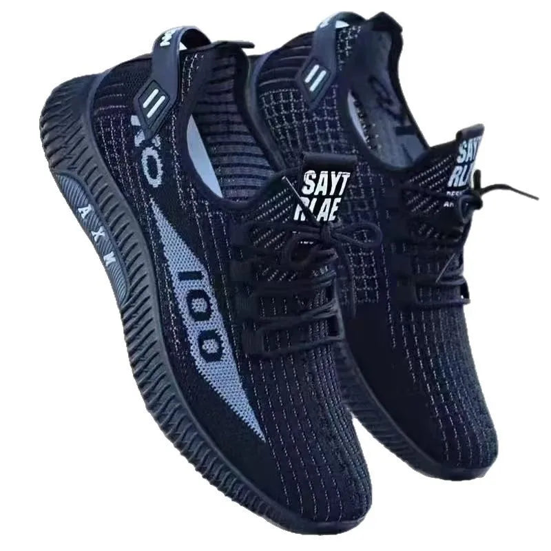 2025 Soft Soled Spring and Autumn Old Cloth Shoes Breathable Mesh Shoes Non-slip Wear-resistant Casual Low-top Shoes Work Shoes