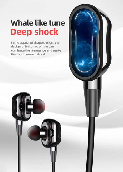 Original Lenovo HE05 Pro TWS Wireless Bluetooth 5.0 Sports Noise Canceling Neckband Earphones, Waterproof, Microphone