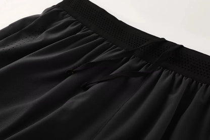Men Running Shorts Gym Marathon Track Sports Shorts 2 In 1 Quick Dry Workout Training Gym Fitness Short Pants Summer Men Shorts