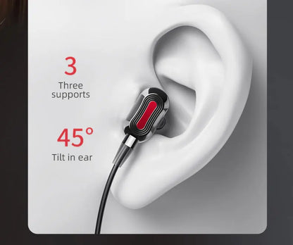 Original Lenovo HE05 Pro TWS Wireless Bluetooth 5.0 Sports Noise Canceling Neckband Earphones, Waterproof, Microphone