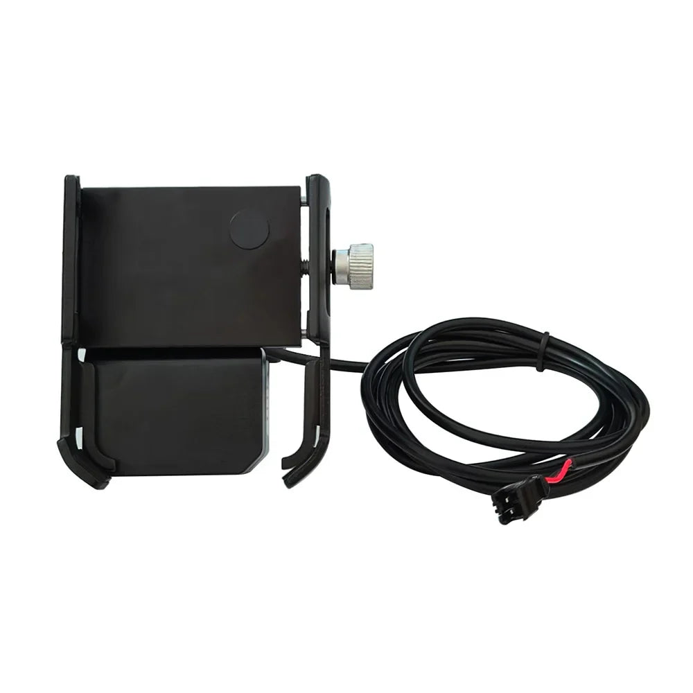 E-bike accessories Mobile phone holder Aluminium alloy 24-80V universal USB charging Bluetooth player