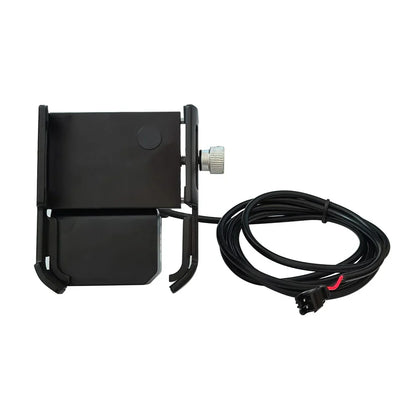 E-bike accessories Mobile phone holder Aluminium alloy 24-80V universal USB charging Bluetooth player