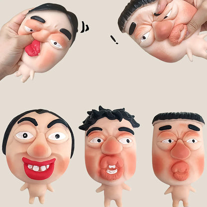 Decompression artifact, strange and quirky gadgets, pinching and playing masks, dolls, quick rebound, squeezing and funny toys