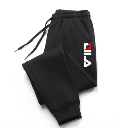 Autumn Winter Men's Joggers Drawstring Casual Pants Fleece Sweatshirts Workout Gym Running Fitness Sports Trousers WK007