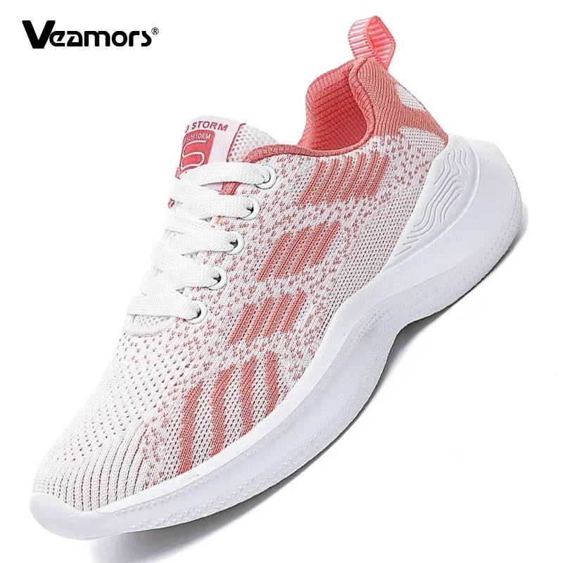 Women Running Shoes Breathable Casual Shoes Outdoor Light Weight Sports Shoes Casual Walking Sneakers Tenis Feminino Shoes