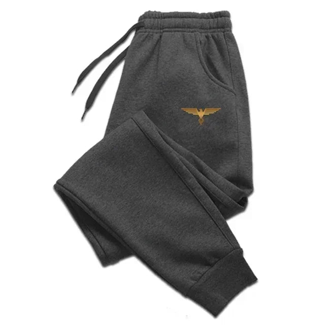 Spring New Autumn Trousers Men Casual Sweatpants Joggers Tracksuits Pants Casual Pants Cotton-Blend Tech Fleece Casual Pants