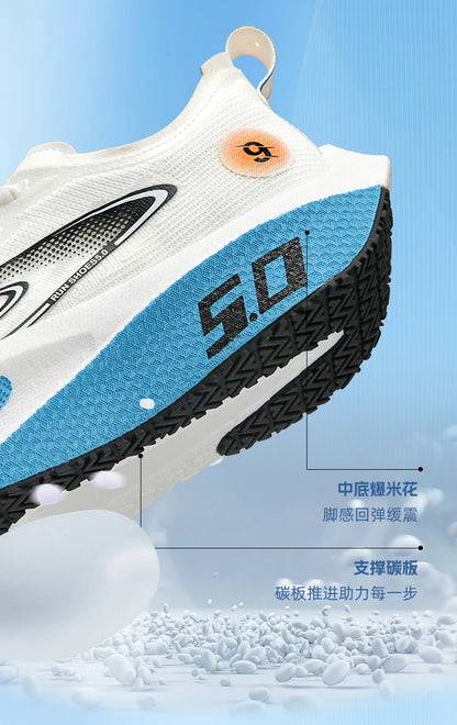 Running Shoes Speciality Carbon Board Marathon Men Sports Breathable Lightweight Women's Comfortable Athletic Nonskid Sneakers﻿