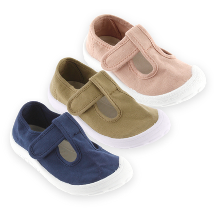 BOSCO BAREFOOT CANVAS VICTORIA SANDALS