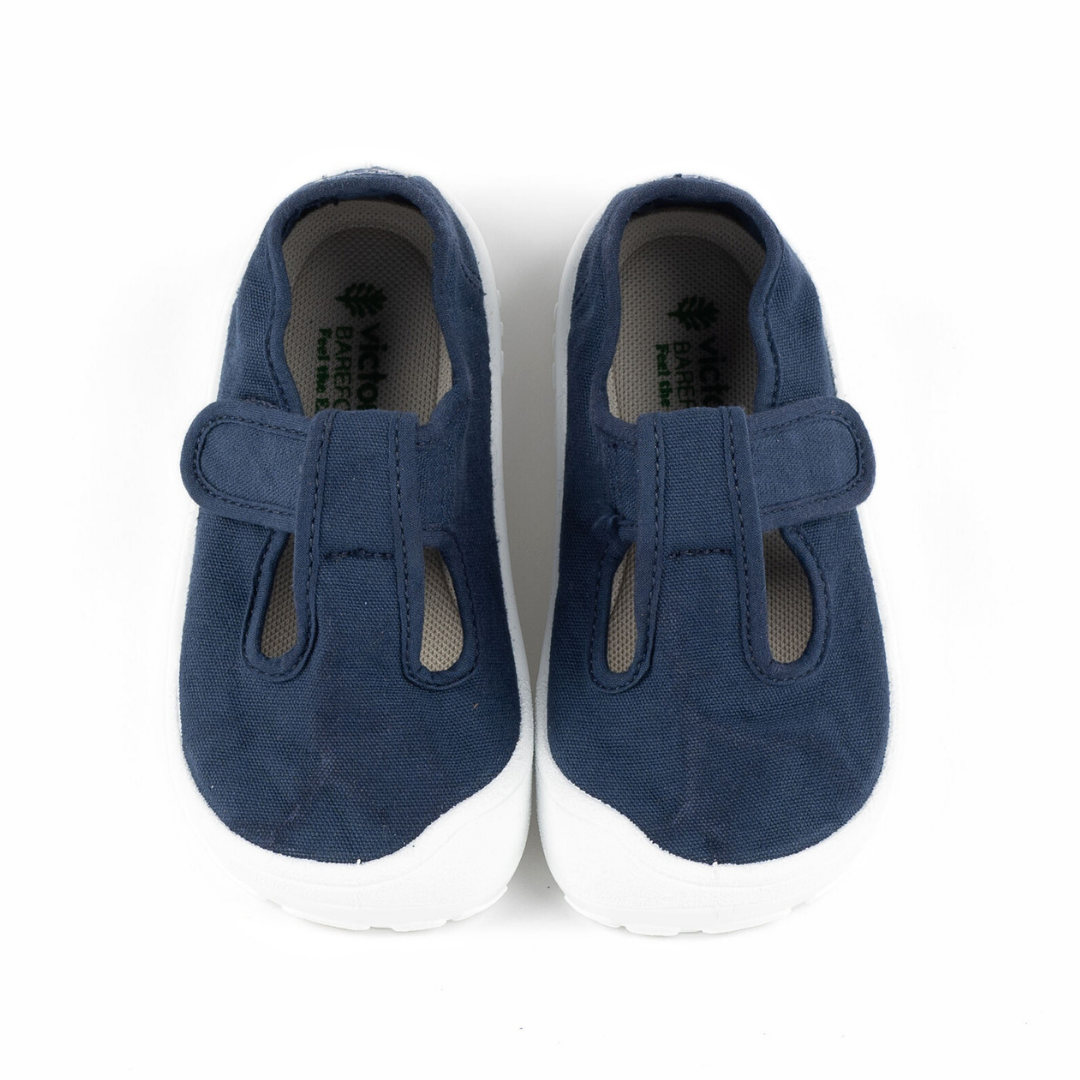 BOSCO BAREFOOT CANVAS VICTORIA SANDALS