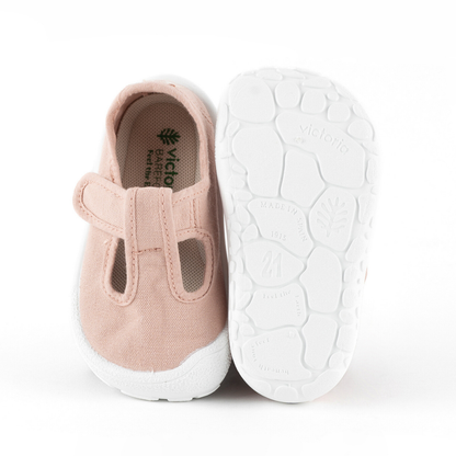 BOSCO BAREFOOT CANVAS VICTORIA SANDALS