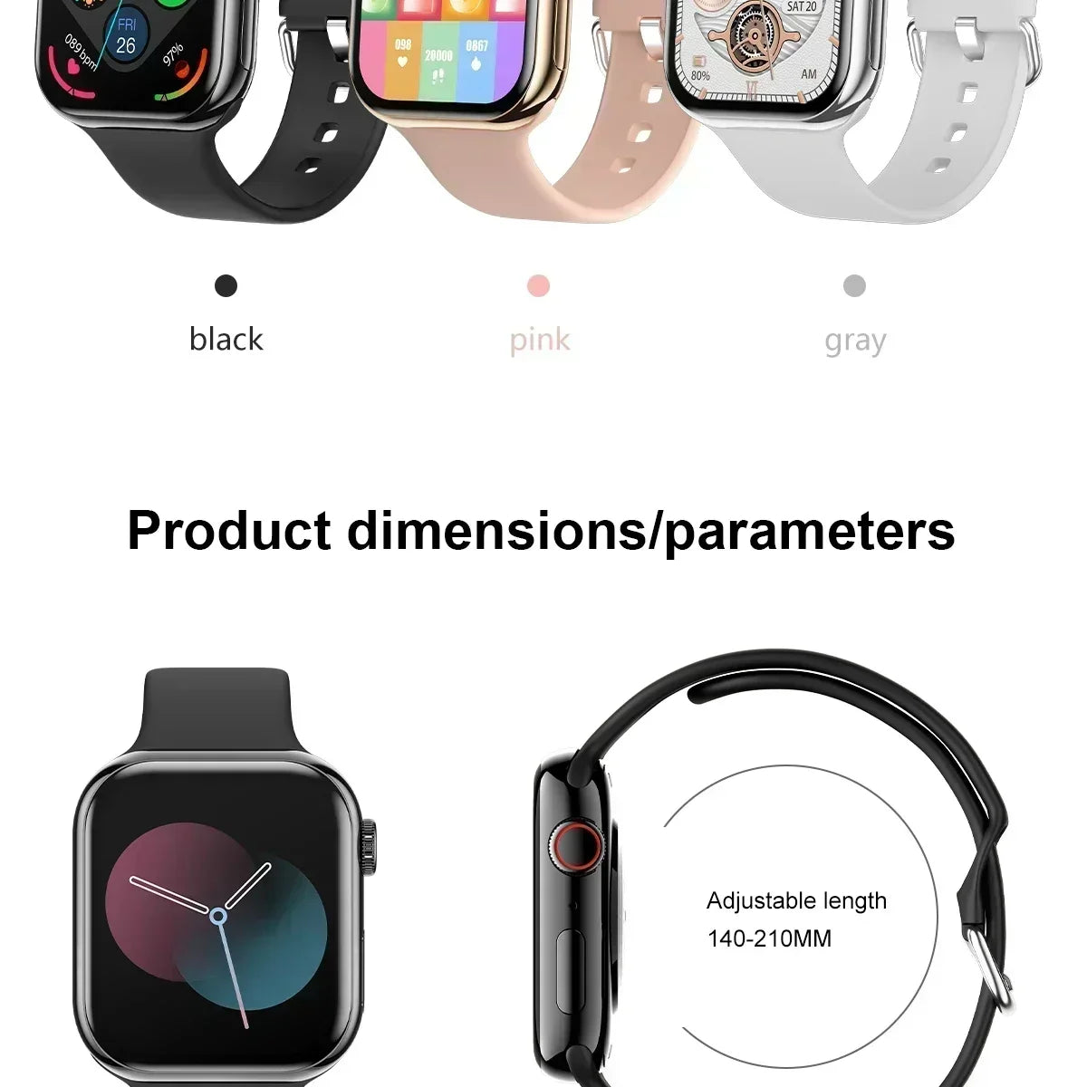 2025 GPS Smart Watch Series 10 For Apple Watch X 10 Memory Music Video Bluetooth Call Waterproof NFC Smartwatch For Android IOS